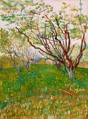 The Flowering Orchard, 1888 (oil on canvas)