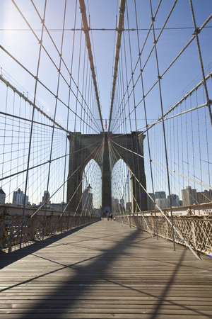 Brooklyn Bridge Pedestrian Walkway (photo)
