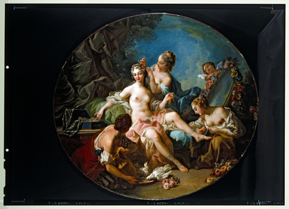 The Toilet of Venus, 18th century (canvas)