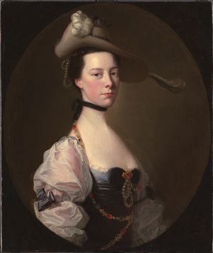 Portrait of a Lady, c.1760 (oil on canvas)