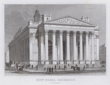 New Royal Exchange, London (engraving)