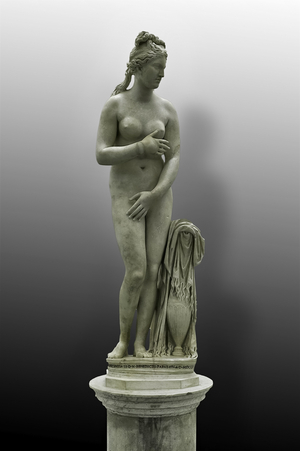 Capitoline Venus from an original by Praxiteles, 4th century BC (marble)