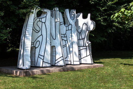 Contortionist architectural element V, 1970 (epoxy painted with polyurethane)