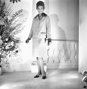 The new fall and winter 1963/1964 fashion collection at Carven, France, 1963 (photo)