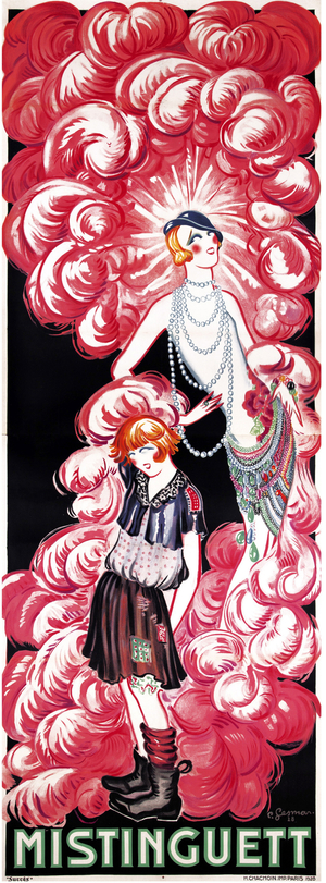 'Mistinguette', 1925 (poster)