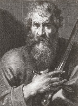Paul the Apostle. Portrait.