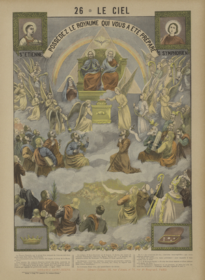 Heaven (colour litho)