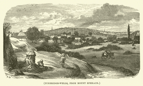 Tunbridge-Wells, from Mount Ephraim (engraving)