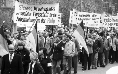 DEU, Germany, Dortmund: DGB May demonstration in Dortmund on May 1, 1980. NRW …, 1980 (photo)