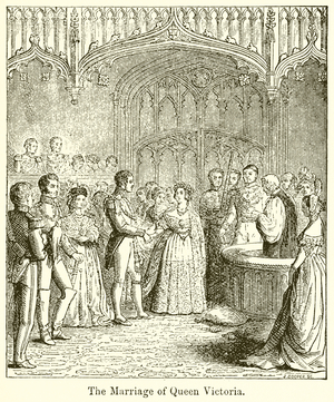 The Marriage of Queen Victoria (engraving)