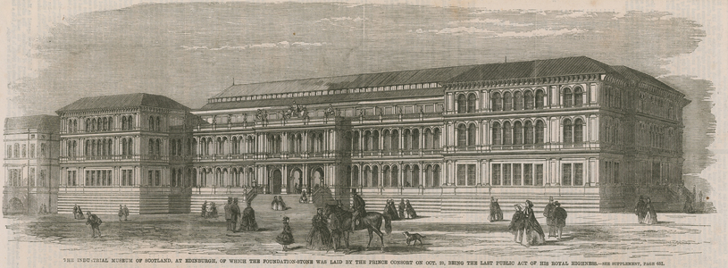 The Industrial Museum of Scotland at Edinburgh (engraving)