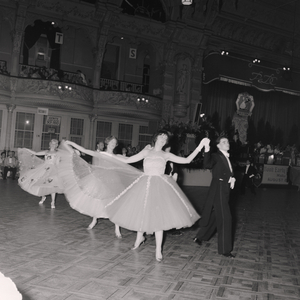Old Tyme Dancing at the Palace, August 1961 (b/w photo)
