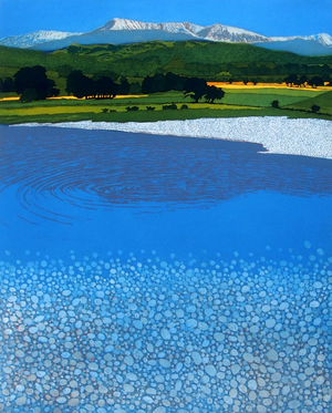 Cadair (etching and aquatint)