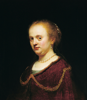 Young Woman with a Gold Chain, 1634 (oil on canvas)