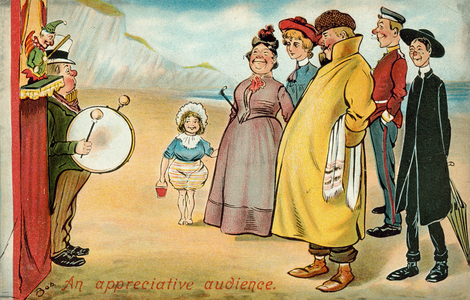 Punch And Judy Show (colour litho)