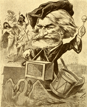 Giuseppe Verdi banging his