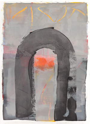 Take It Easy, 2015 (oil on paper)