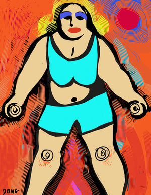 Fight the fat, 2007 (computer graphics)