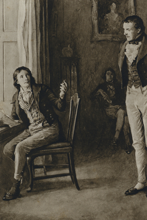 John Keats - A Thing Of Beauty Is A Joy For Ever (litho)