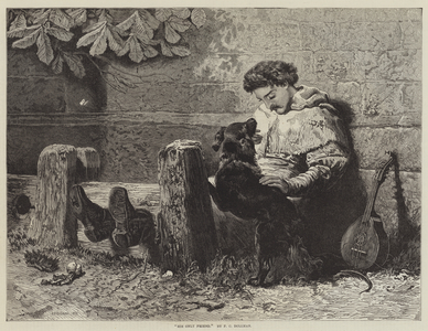 His Only Friend (engraving)