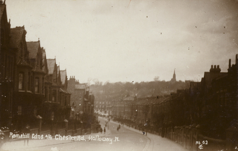 Ramshill Cdns. and Chester Rd. Holloway N (b/w photo)