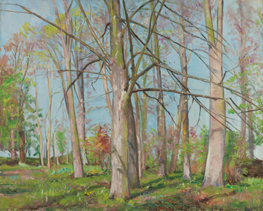 Autumn in the Forest, 1937 (oil on canvas)