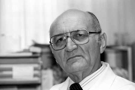 Prof. Dr. Erich Saling in Berlin ORD10 GER, 1992 Shooting People Medicine ..., 1992 (photo)