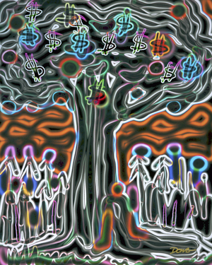 Money Tree, 2000 (computer graphics)