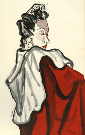 Women's Fashion 1930s, Magazine Plate, UK, 1930s