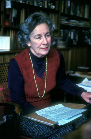 South Africa, Johannesburg, 1978: Helen Suzman working in her study at home., 1978 (photo)