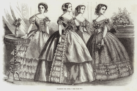 Fashions for April (engraving)