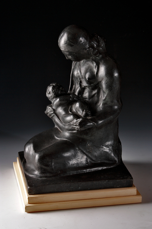 Maternity (fused bronze)
