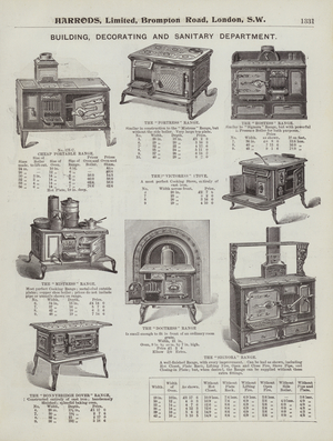 Page from Harrods catalogue, 1903 (litho)