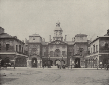 The Horse Guards (b/w photo)