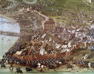 Detail of The Battle of Turin, 1706 (oil on canvas)