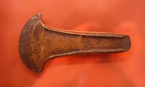 Bronze axe head from Mesopotamia