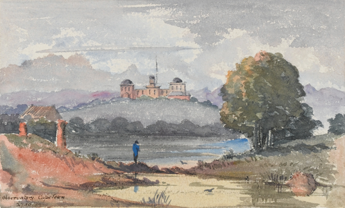 Observatory, Cape Town. The Residence of Sir J Maclear, c.1859-62 (w/c)