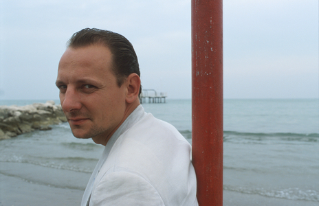Venice, 58. International Film Festival, the Director Damien Odoul, 2001 (photo)