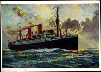 Artist Norddeutscher Lloyd Bremen, Dampfer Munich