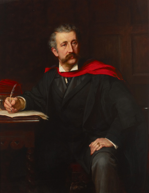 Dr Handfield Jones, 1901 (oil on canvas)