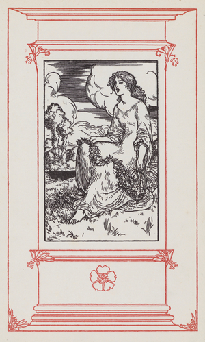 Illustration for English Lyrics (litho)