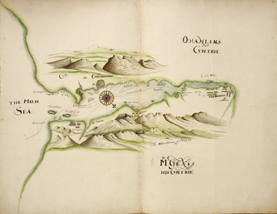 Map of Carlingford Bay, co. Newry