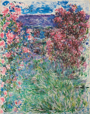 The House among the Roses, 1925 (oil on canvas)