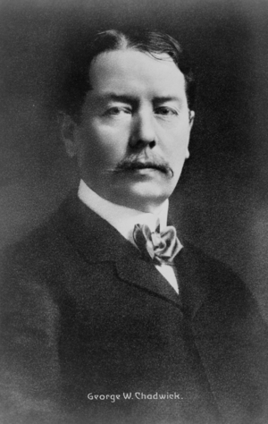 George W. Chadwick (b/w photo)