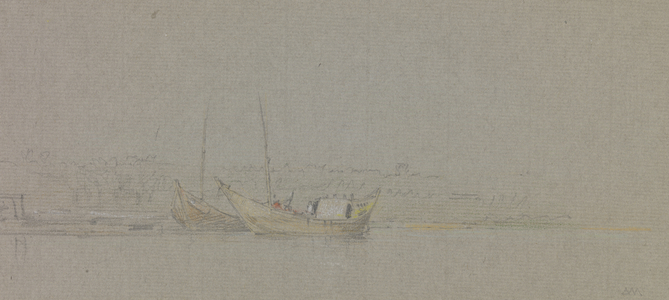 Mahailas. Basra (pencil and chalk on paper )