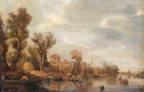River View, 1630 (oil on panel)