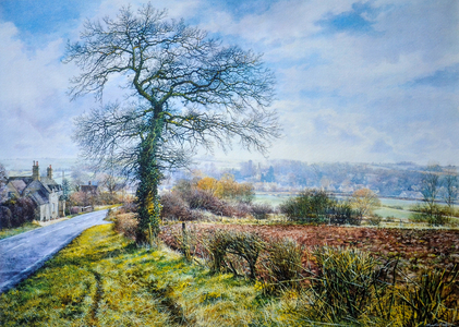 Shipton-under-Wychwood (watercolour)