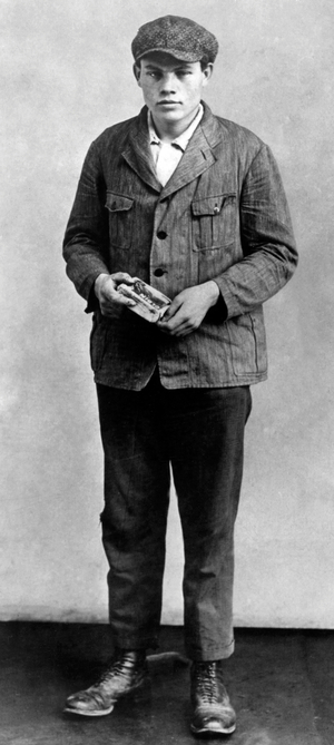 Marinus van der Lubbe the main defendant during the trial of the Reichstag fire in Berlin 1933