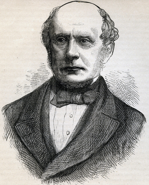 Mr. C. F. Adams (engraving) 
