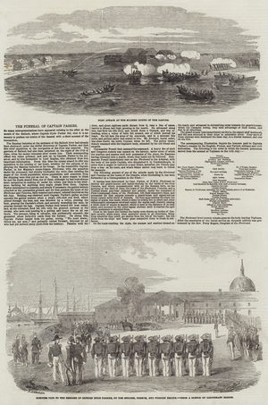 The Funeral of Captain Parker (engraving)